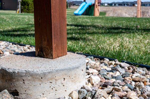 Deck Footing Installation in Lake Charles