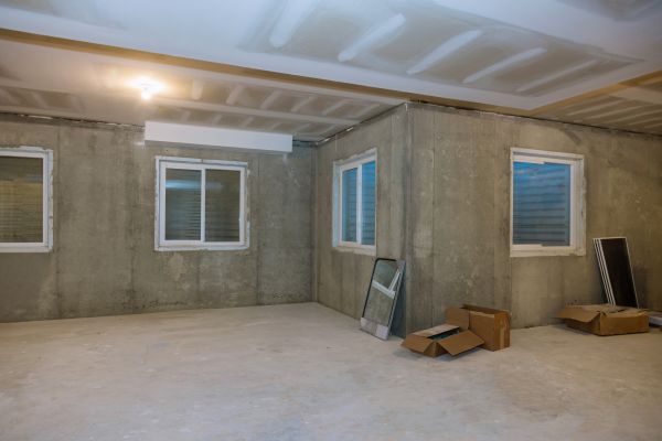 Basement Concrete Installation in Lake Charles