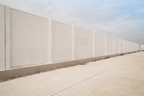Concrete Fence Construction in Lake Charles