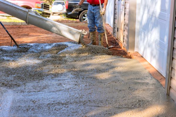 Cement Driveway Pouring in Lake Charles