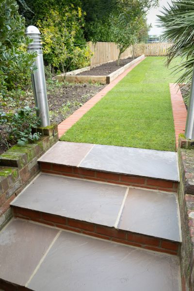 Backyard Steps Installation in Lake Charles