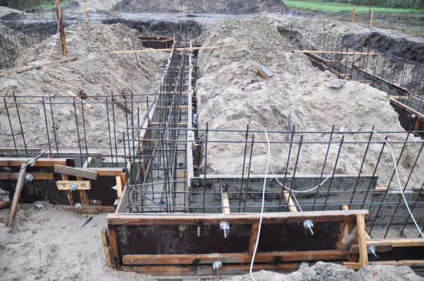 House Footing Construction in Lake Charles