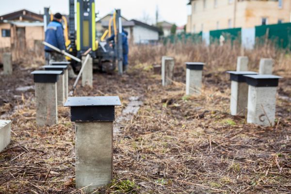Concrete Piling Installation in Lake Charles