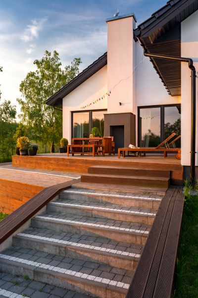 Patio Steps Replacement in Lake Charles