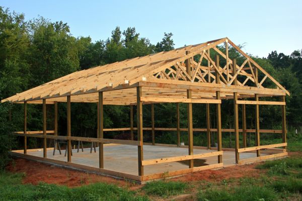 Barn Pad Installation in Lake Charles