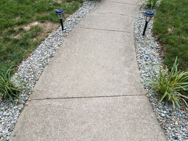 Cement Path Construction in Lake Charles