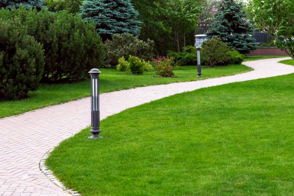 Backyard Sidewalk Installation in Lake Charles