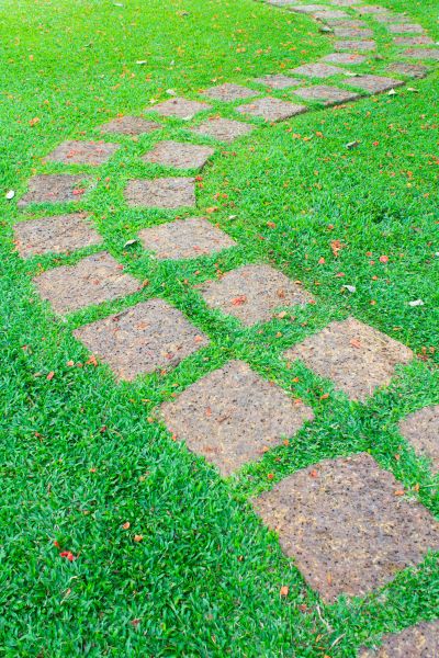 Backyard Pathway Construction in Lake Charles